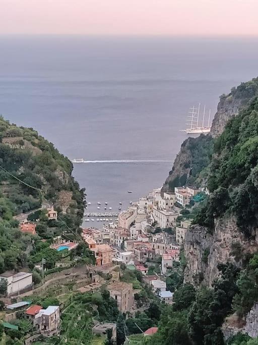 Terrazza Belvedere A Pontone - Amalfi Coast Buitenkant foto