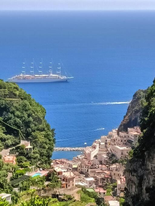 Terrazza Belvedere A Pontone - Amalfi Coast Buitenkant foto
